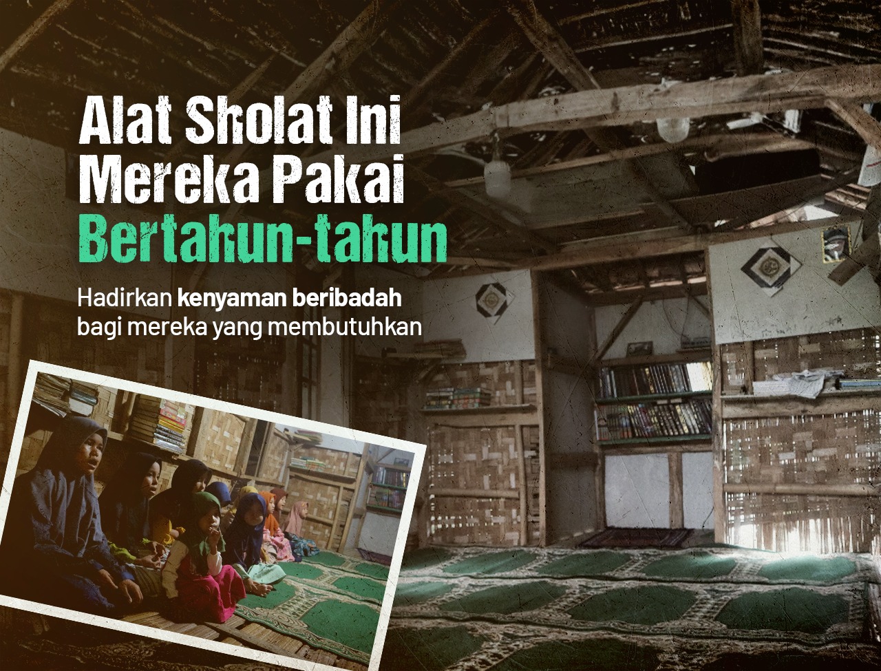 Sedekah Jariyah Alat Sholat